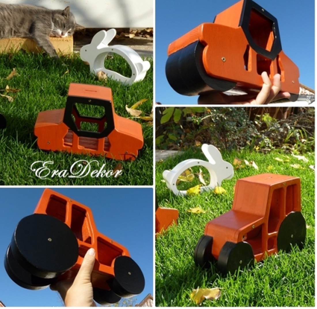 Nyuszi persely - ajándék gyerekeknek -  - Meska.hu