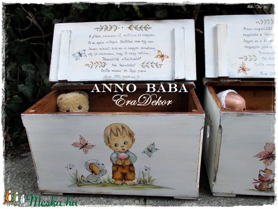 Meseláda keresztelőre -  - Meska.hu