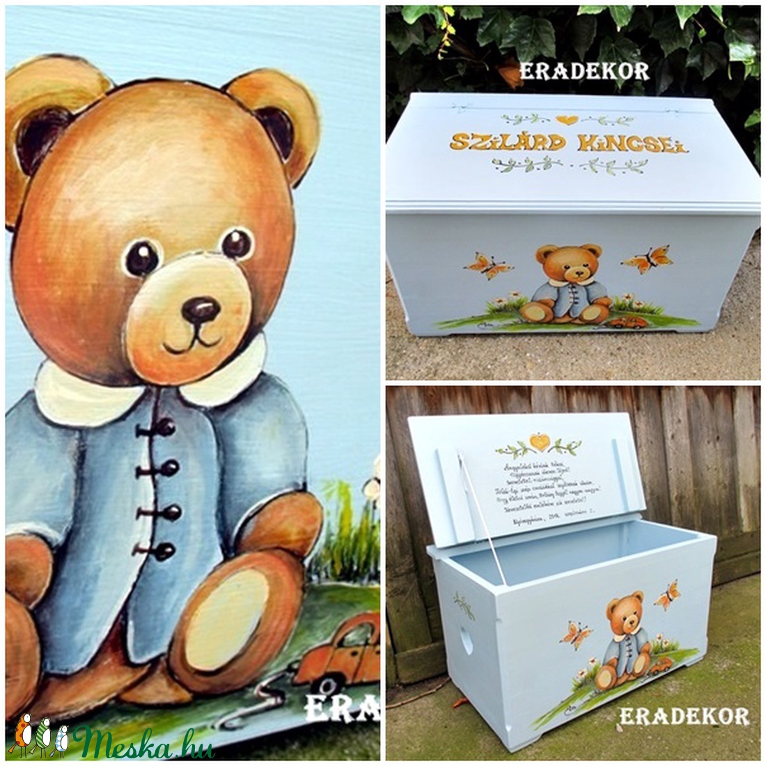 Mackós meseláda kisfiúknak -  - Meska.hu