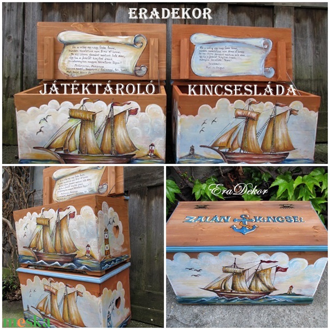 Névre szóló, hajós játéktároló láda - otthon & életmód - bútor - Meska.hu Névre szóló, hajós játéktároló láda - otthon & életmód - bútor - Meska.hu