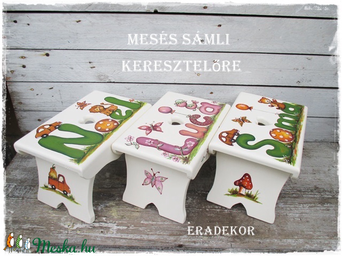 Névre szóló ajándék keresztelőre - játék & sport - Meska.hu