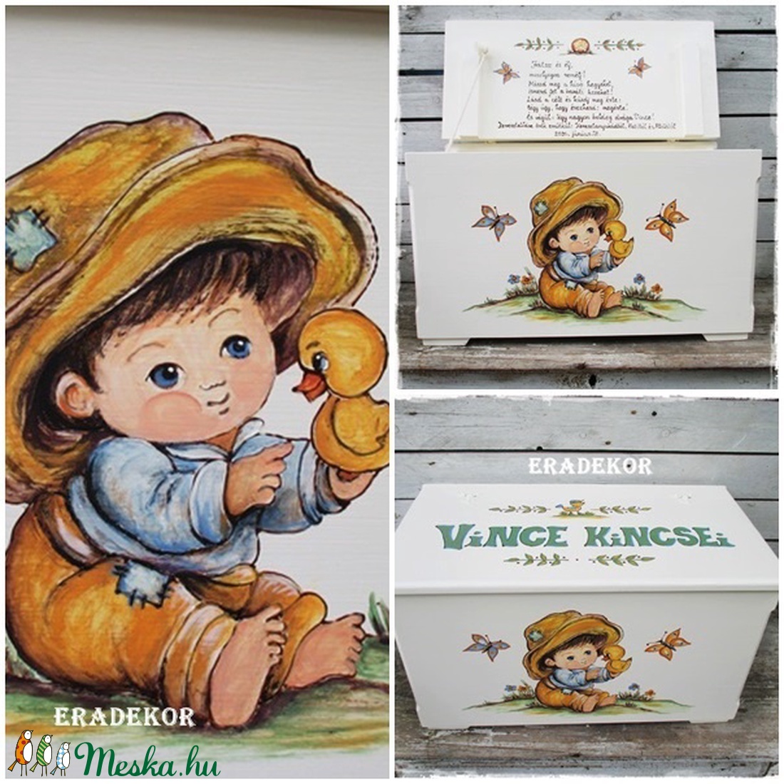 Az én meseládám a keresztelőmre - játék & gyerek - 3 éves kor alattiaknak - Meska.hu Az én meseládám a keresztelőmre - játék & gyerek - 3 éves kor alattiaknak - Meska.hu