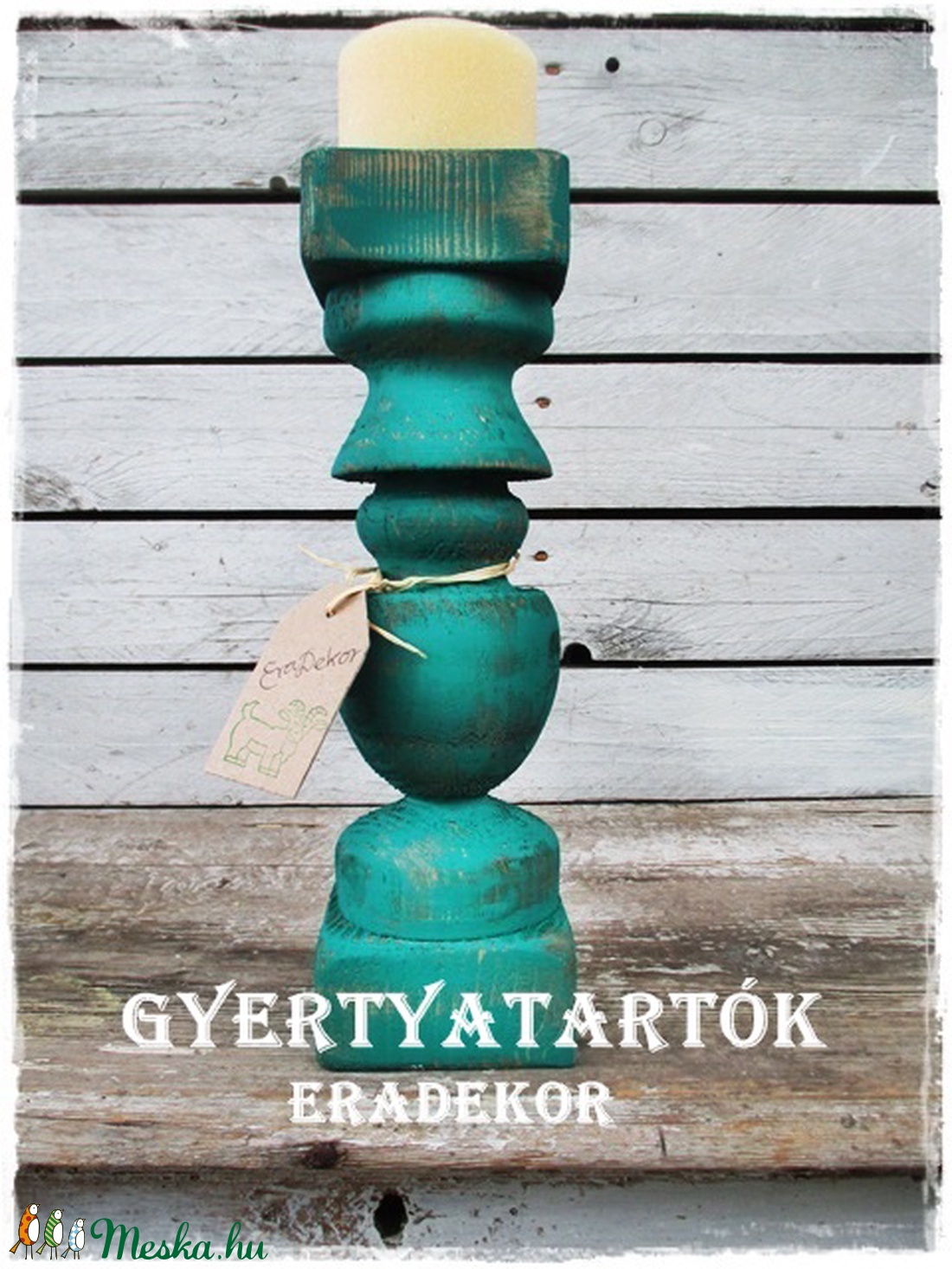 Vintage türkiz gyertyatartó - otthon & életmód - dekoráció - Meska.hu Vintage türkiz gyertyatartó - otthon & életmód - dekoráció - Meska.hu