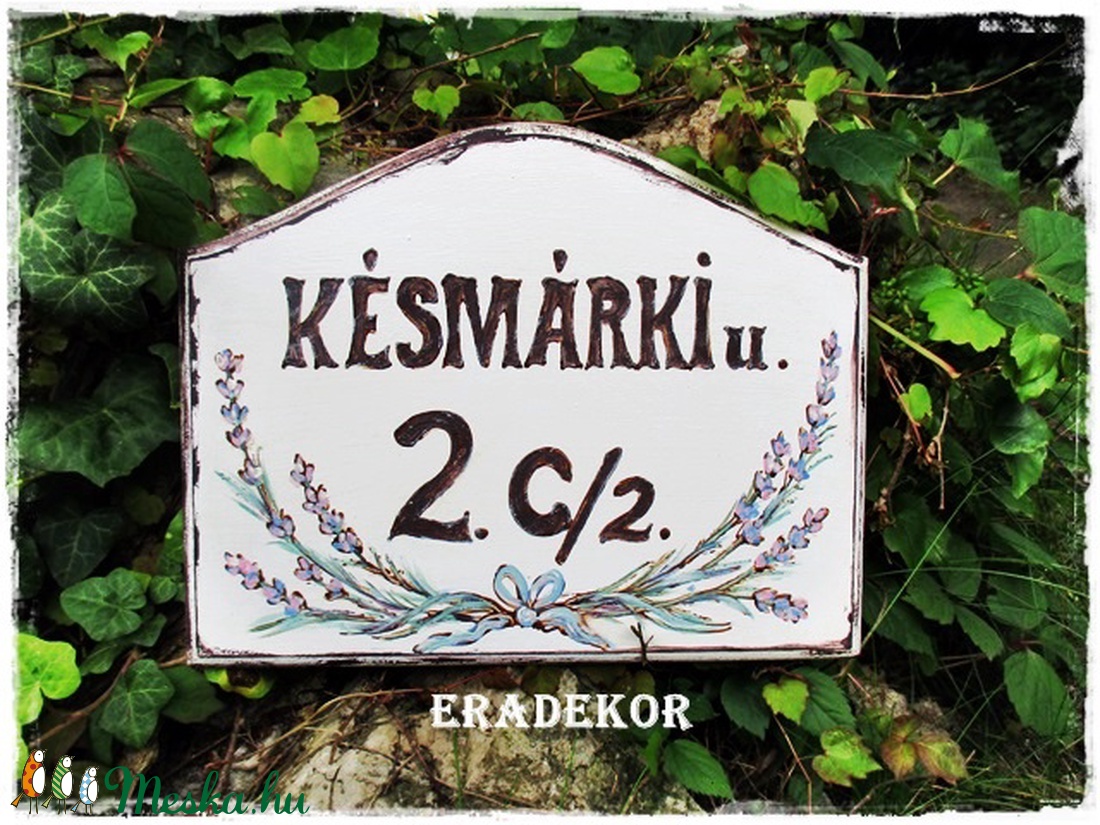 Vintage fehér házszámtábla - otthon & életmód - ház & kert - házszám - Meska.hu Vintage fehér házszámtábla - otthon & életmód - ház & kert - házszám - Meska.hu