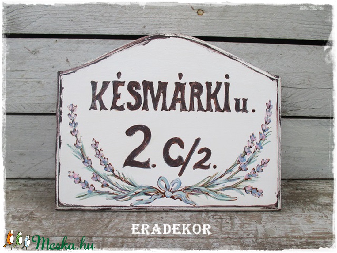Vintage fehér házszámtábla - otthon & életmód - ház & kert - házszám - Meska.hu Vintage fehér házszámtábla - otthon & életmód - ház & kert - házszám - Meska.hu