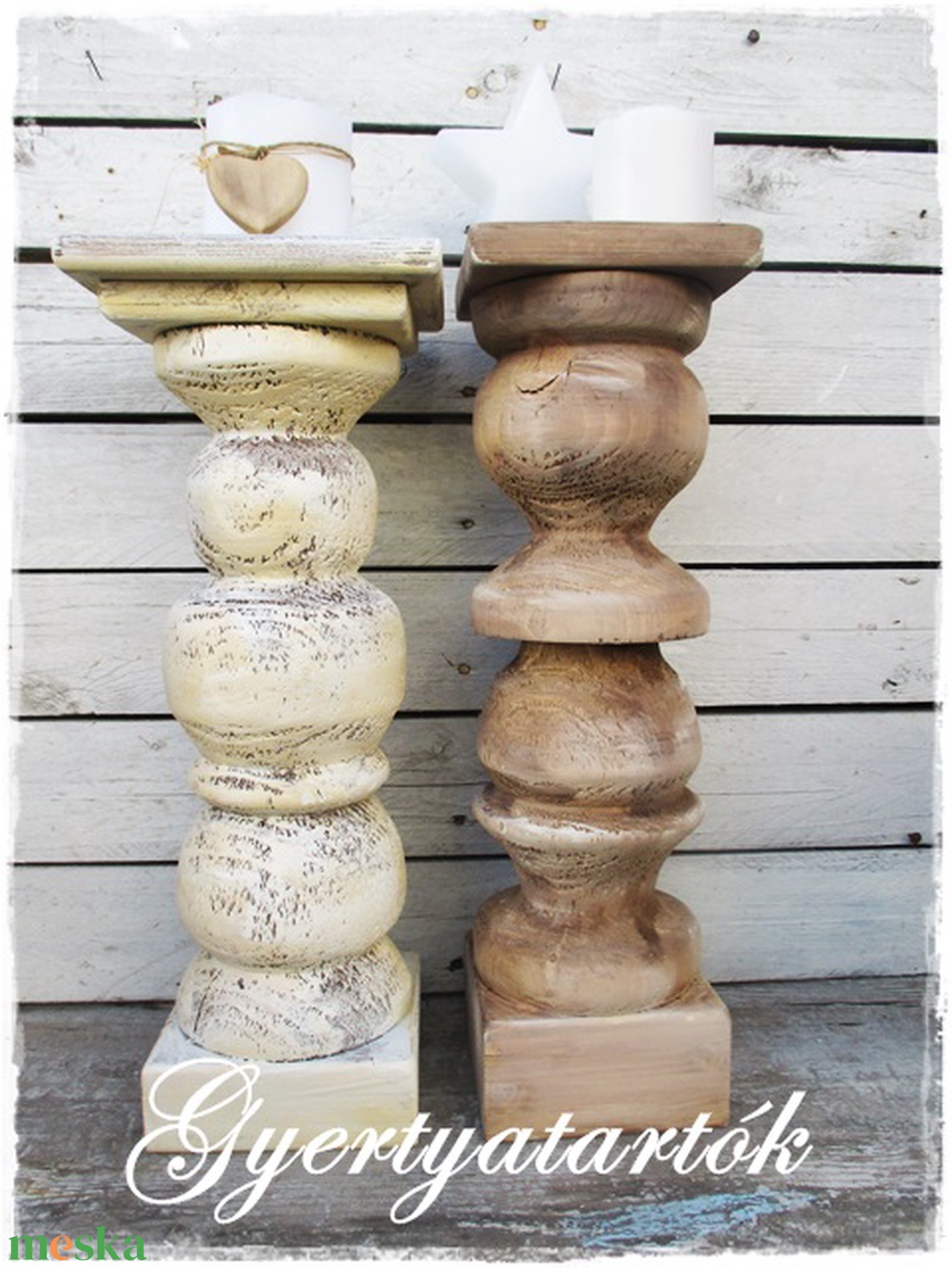 Óriás vintage gyertyatartó - otthon & életmód - gyertya, illat, aroma - gyertyatartó - Meska.hu Óriás vintage gyertyatartó - otthon & életmód - gyertya, illat, aroma - gyertyatartó - Meska.hu