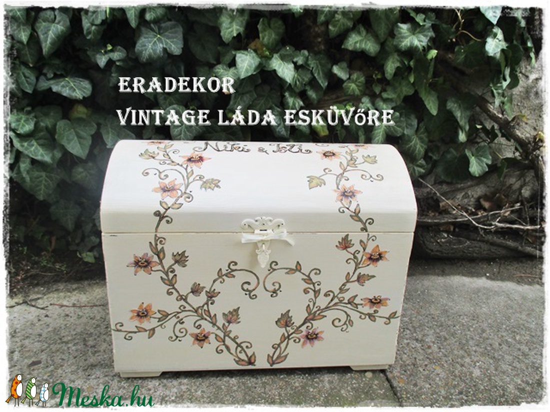 Romantikus nászajándék láda - esküvő - emlék & ajándék - nászajándék - Meska.hu Romantikus nászajándék láda - esküvő - emlék & ajándék - nászajándék - Meska.hu