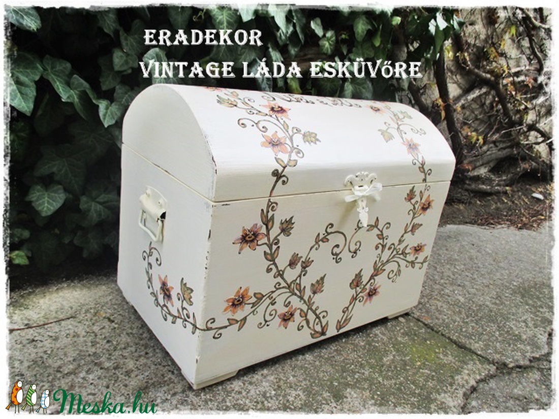 Romantikus nászajándék láda - esküvő - emlék & ajándék - nászajándék - Meska.hu Romantikus nászajándék láda - esküvő - emlék & ajándék - nászajándék - Meska.hu