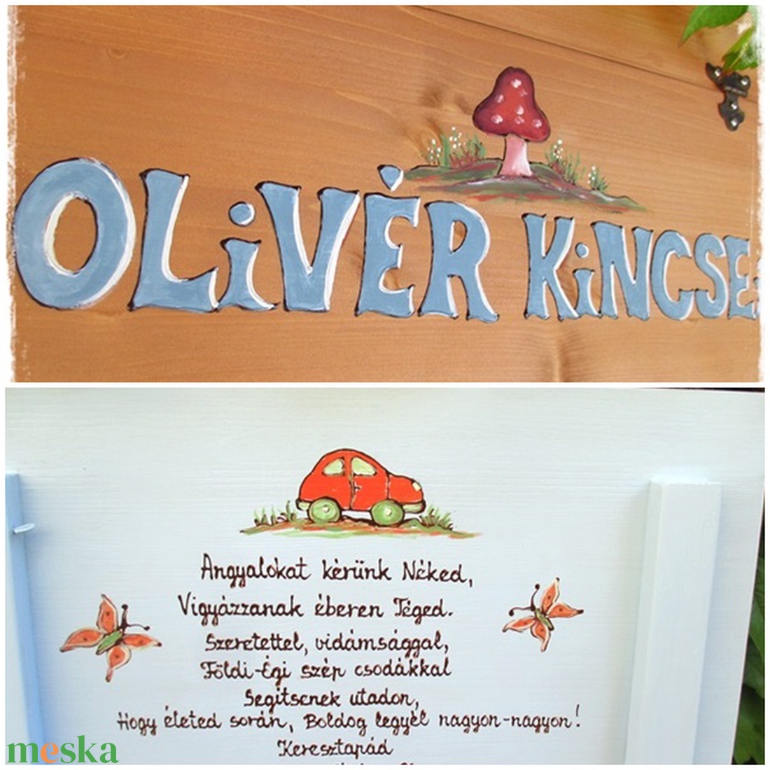 Zöld erdőben jártam - baba - mama - keresztelő kellékek - keresztelőajándékok - Meska.hu