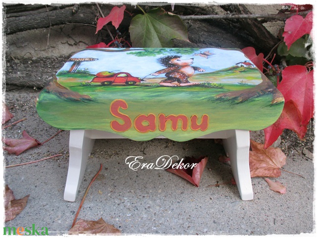 Sünis sámli keresztelőre - játék & sport - babalátogató ajándékcsomag - Meska.hu