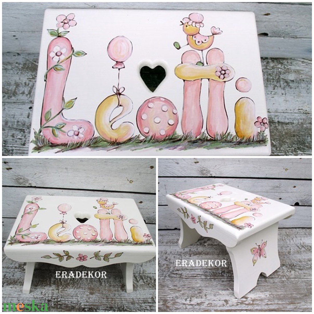 Mesés karácsonyi ajándékok - otthon & életmód - babaszoba, gyerekszoba - gyerek szék, sámli - Meska.hu