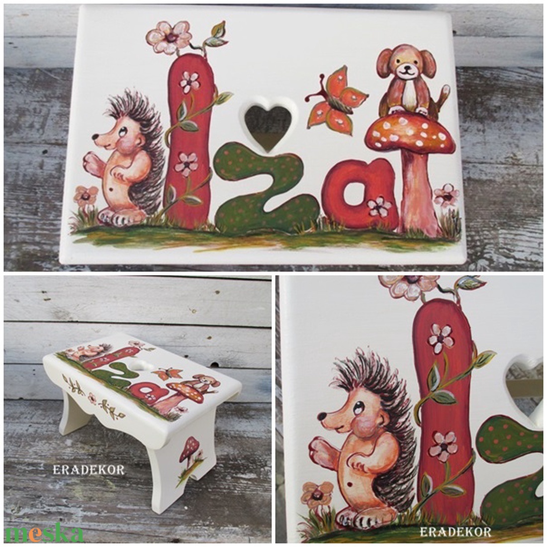 Mesés karácsonyi ajándékok - otthon & életmód - babaszoba, gyerekszoba - gyerek szék, sámli - Meska.hu