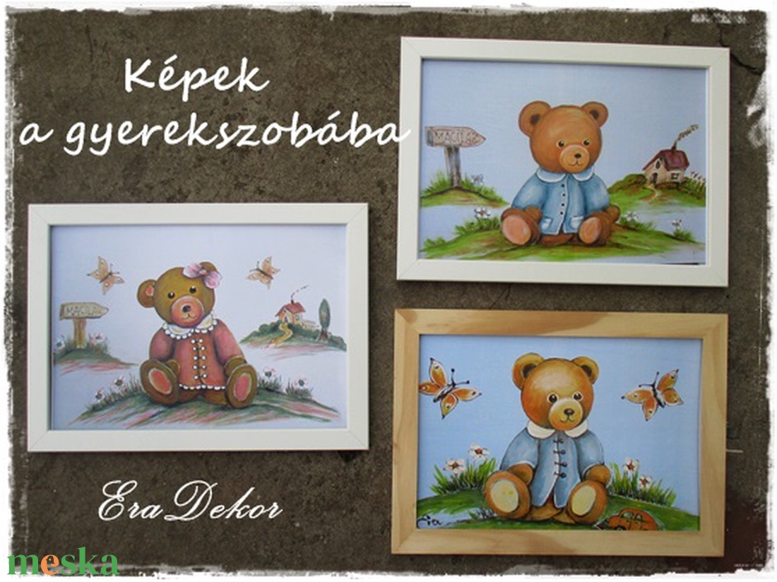 Macis kép a gyerekszobába - művészet - grafika & illusztráció - digitális - Meska.hu