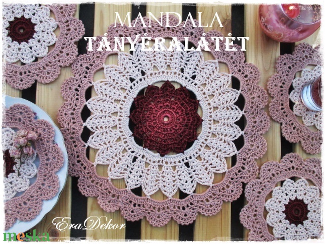 Mandala tányéralátét az asztalon - otthon & lakás - konyhafelszerelés, tálalás - tálalás - tányér- és poháralátét - Meska.hu Mandala tányéralátét az asztalon - otthon & lakás - konyhafelszerelés, tálalás - tálalás - tányér- és poháralátét - Meska.hu