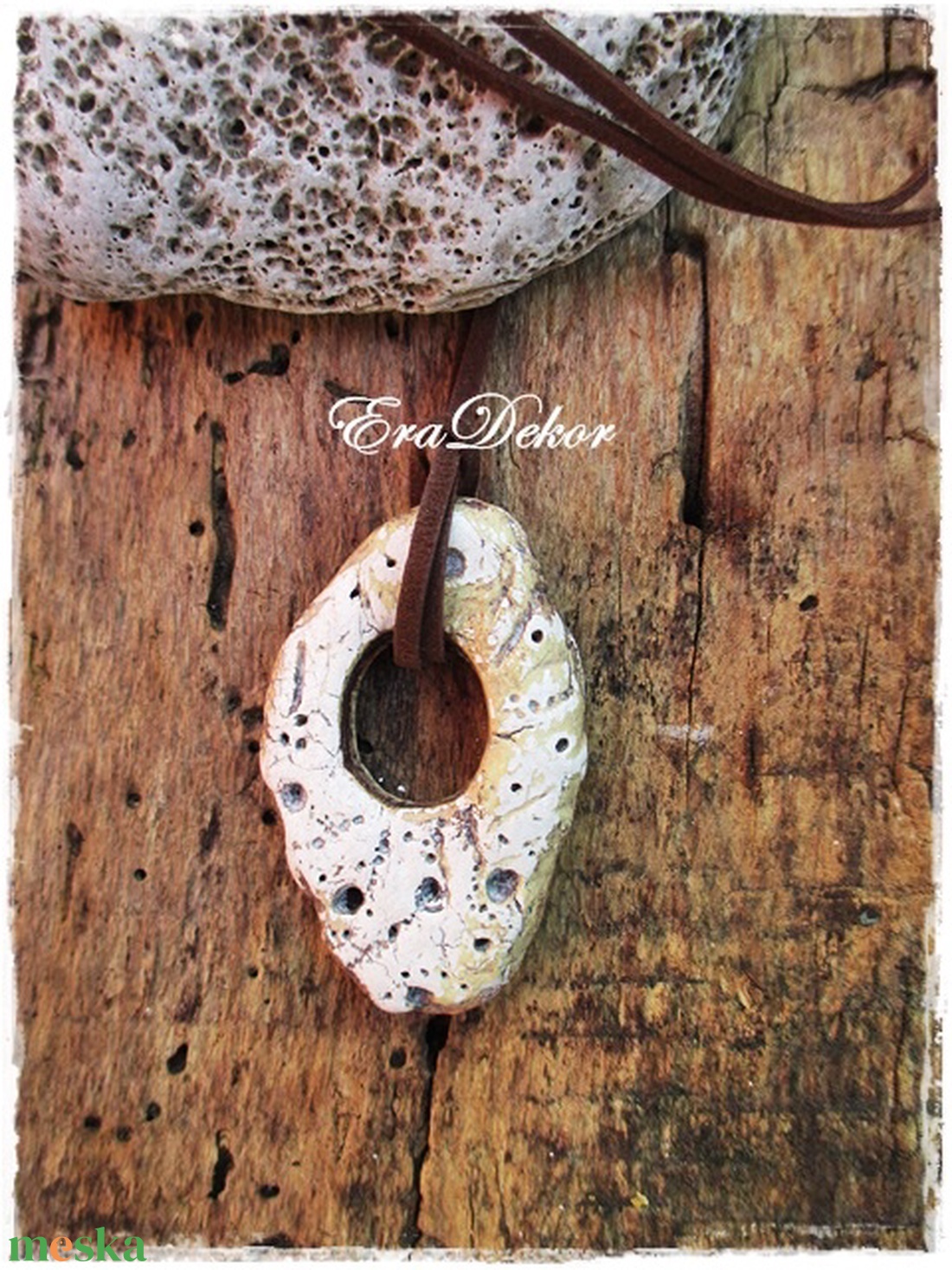 Vintage, nyár, tenger és nyaklánc - ékszer - nyaklánc - medál - Meska.hu