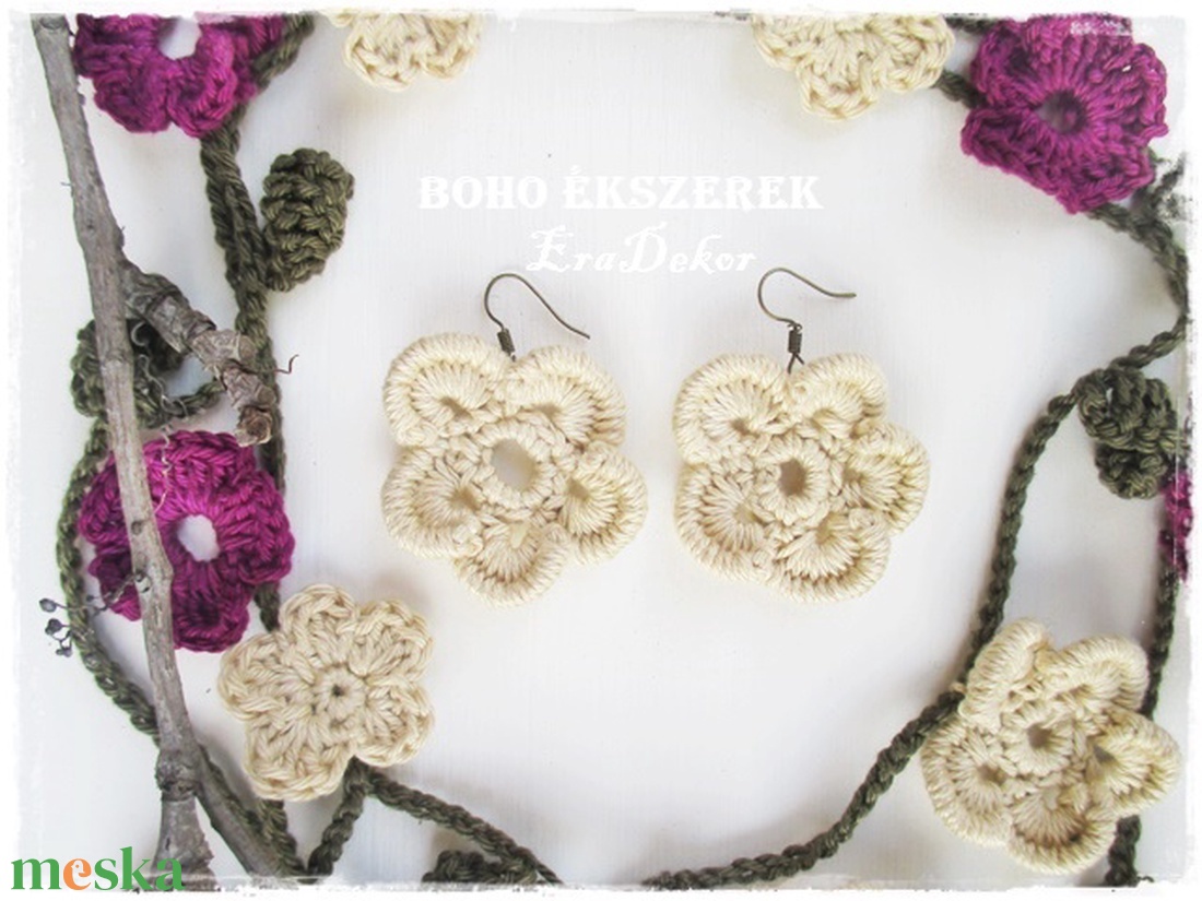 Boho virág mánia - ruha & divat - sál, sapka, kendő - stóla - Meska.hu Boho virág mánia - ruha & divat - sál, sapka, kendő - stóla - Meska.hu