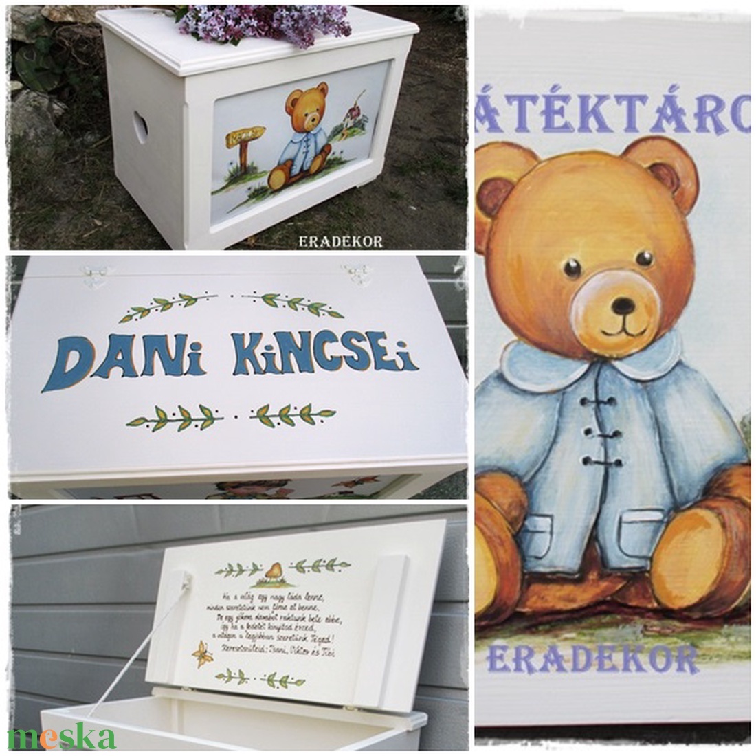 Mackós ládák kisfiúk keresztelőjére - otthon & életmód - babaszoba, gyerekszoba - játéktároló - Meska.hu Mackós ládák kisfiúk keresztelőjére - otthon & életmód - babaszoba, gyerekszoba - játéktároló - Meska.hu