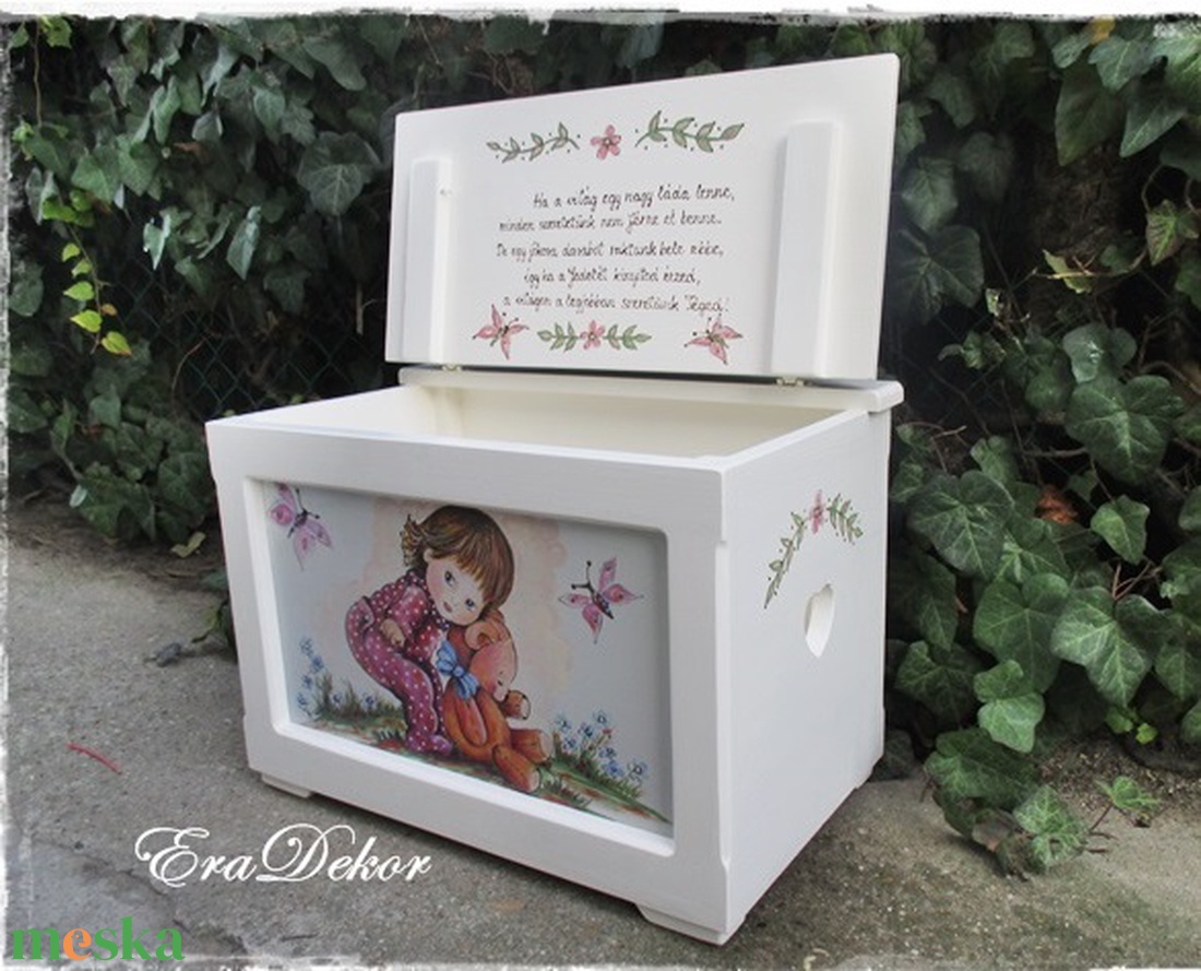 Az én mackóm a ládámon - játék & sport - babalátogató ajándékcsomag - Meska.hu