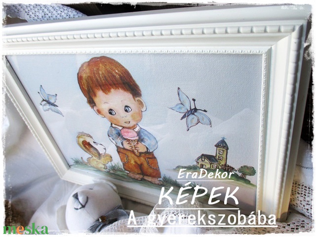 A fagyis kisfiú meséje keresztelőre - játék & sport - keresztelőajándékok - Meska.hu