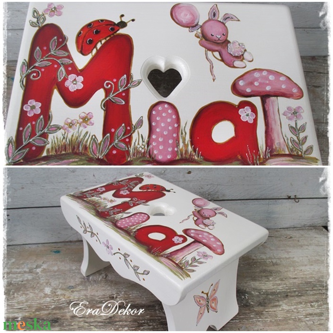 A rózsaszín nyuszi meséje - játék & sport - babalátogató ajándékcsomag - Meska.hu