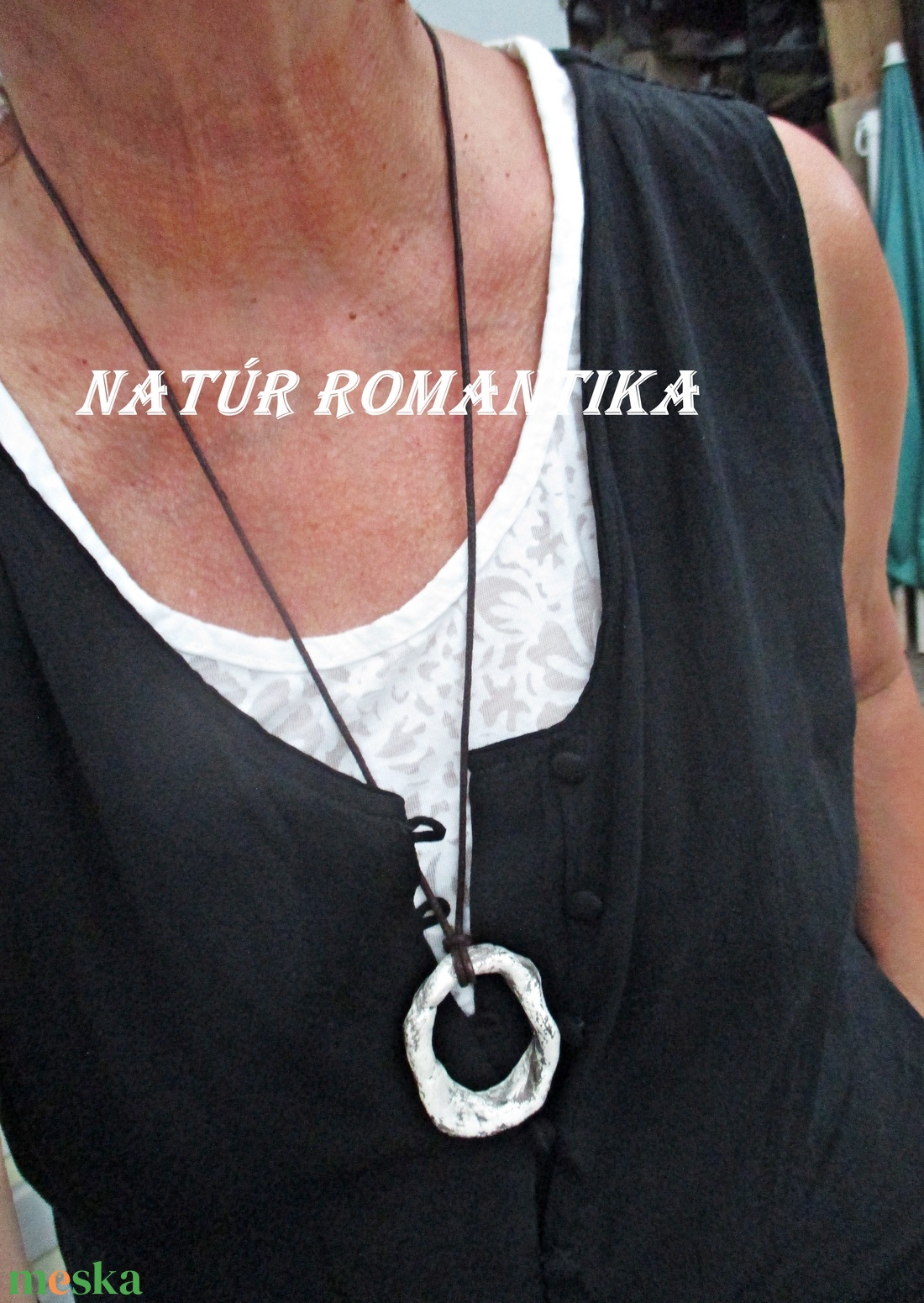 Natúr romantika, karika nyakláncok - ékszer - nyaklánc - medálos nyaklánc - Meska.hu Natúr romantika, karika nyakláncok - ékszer - nyaklánc - medálos nyaklánc - Meska.hu