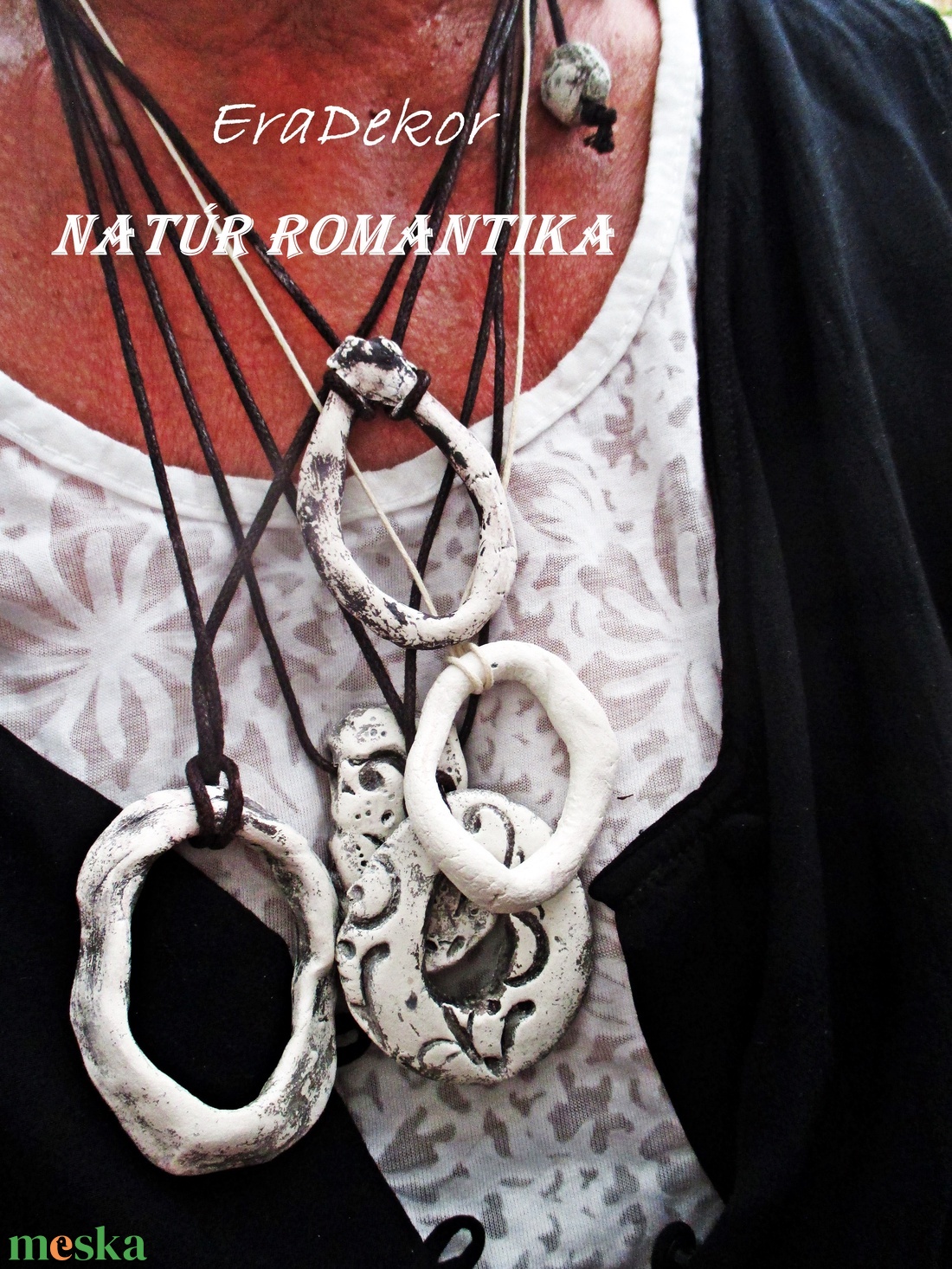 Natúr romantika, karika nyakláncok - ékszer - nyaklánc - medálos nyaklánc - Meska.hu Natúr romantika, karika nyakláncok - ékszer - nyaklánc - medálos nyaklánc - Meska.hu