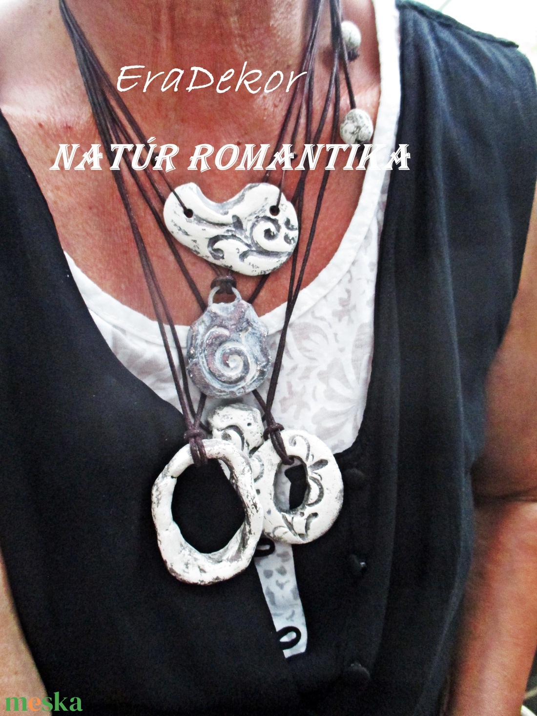 Natúr romantika, 3db nyaklánc - ékszer - nyaklánc - medálos nyaklánc - Meska.hu Natúr romantika, 3db nyaklánc - ékszer - nyaklánc - medálos nyaklánc - Meska.hu