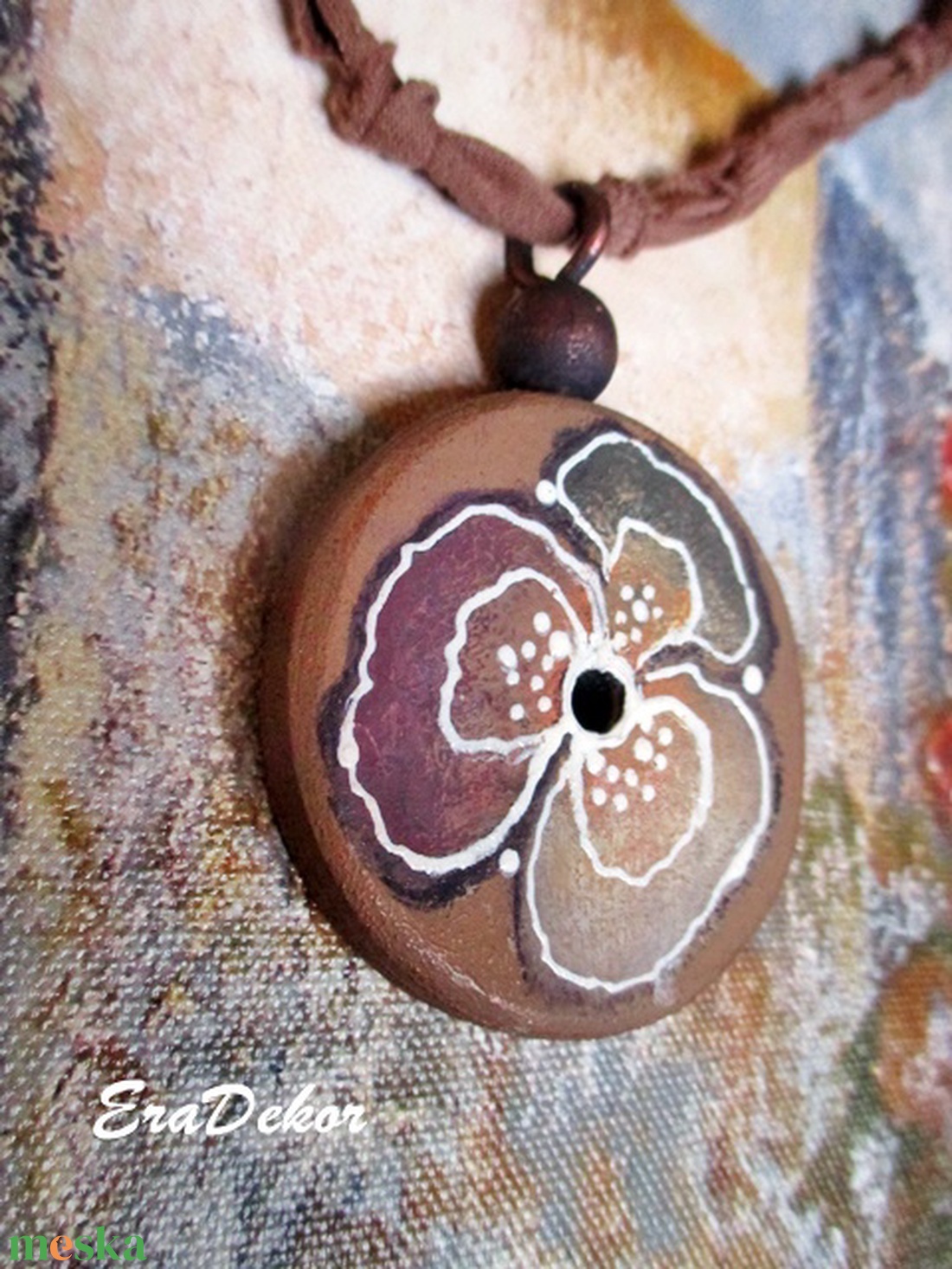 Fantázia virág medál, nyaklánc - ékszer - nyaklánc - medálos nyaklánc - Meska.hu Fantázia virág medál, nyaklánc - ékszer - nyaklánc - medálos nyaklánc - Meska.hu