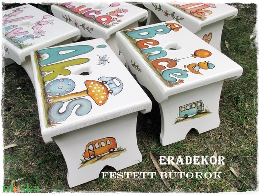 Sámli a neveddel,  kisfiúknak  karácsonyra - otthon & életmód - babaszoba, gyerekszoba - gyerek szék, sámli - Meska.hu  Sámli a neveddel,  kisfiúknak  karácsonyra - otthon & életmód - babaszoba, gyerekszoba - gyerek szék, sámli - Meska.hu