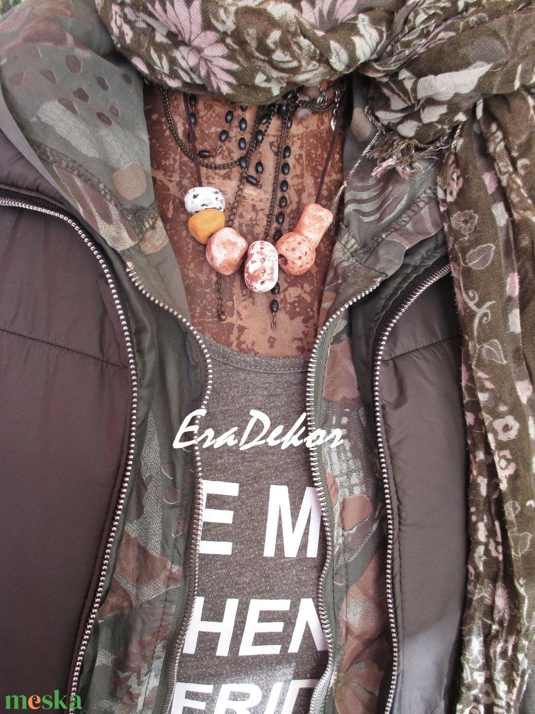 Sárgák és szürkék - ékszer - nyaklánc - hosszú nyaklánc - Meska.hu Sárgák és szürkék - ékszer - nyaklánc - hosszú nyaklánc - Meska.hu