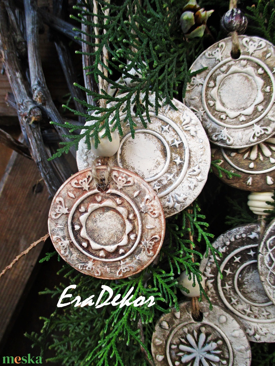 Rusztikus karácsonyfadíszek 10db - karácsony - karácsonyi lakásdekoráció - karácsonyfadíszek - Meska.hu Rusztikus karácsonyfadíszek 10db - karácsony - karácsonyi lakásdekoráció - karácsonyfadíszek - Meska.hu