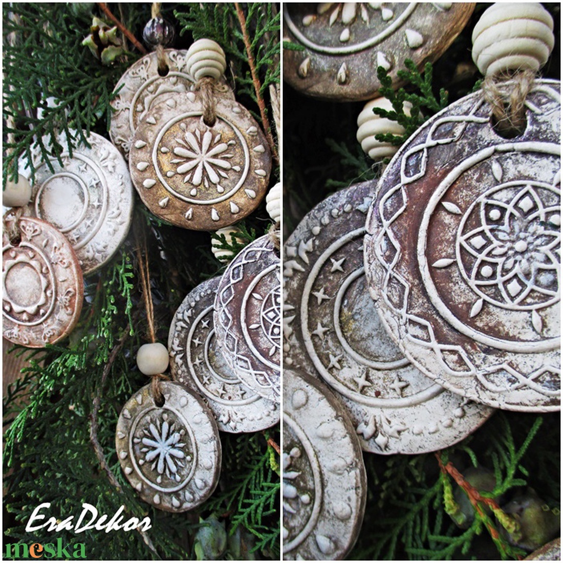 Rusztikus karácsonyfadíszek 10db - karácsony - karácsonyi lakásdekoráció - karácsonyfadíszek - Meska.hu Rusztikus karácsonyfadíszek 10db - karácsony - karácsonyi lakásdekoráció - karácsonyfadíszek - Meska.hu