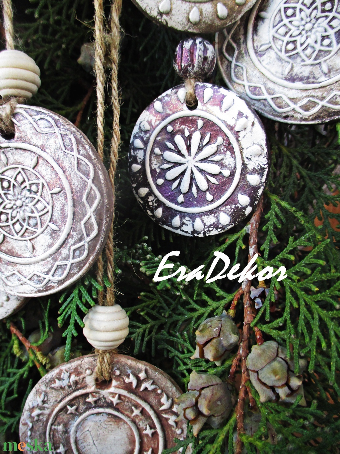 Rusztikus karácsonyfadíszek 10db - karácsony - karácsonyi lakásdekoráció - karácsonyfadíszek - Meska.hu Rusztikus karácsonyfadíszek 10db - karácsony - karácsonyi lakásdekoráció - karácsonyfadíszek - Meska.hu