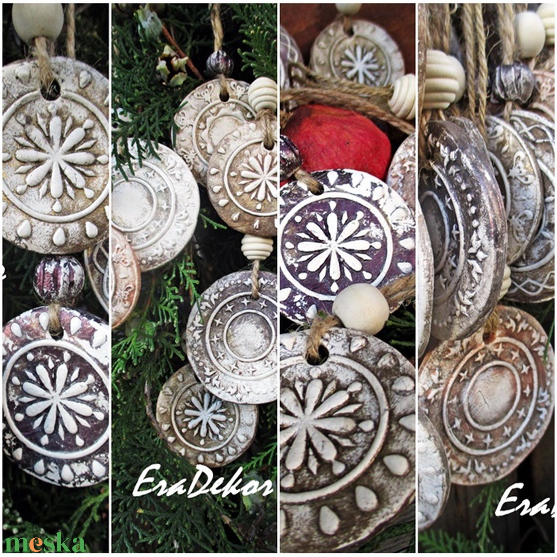 Rusztikus karácsonyfadíszek 10db - karácsony - karácsonyi lakásdekoráció - karácsonyfadíszek - Meska.hu Rusztikus karácsonyfadíszek 10db - karácsony - karácsonyi lakásdekoráció - karácsonyfadíszek - Meska.hu