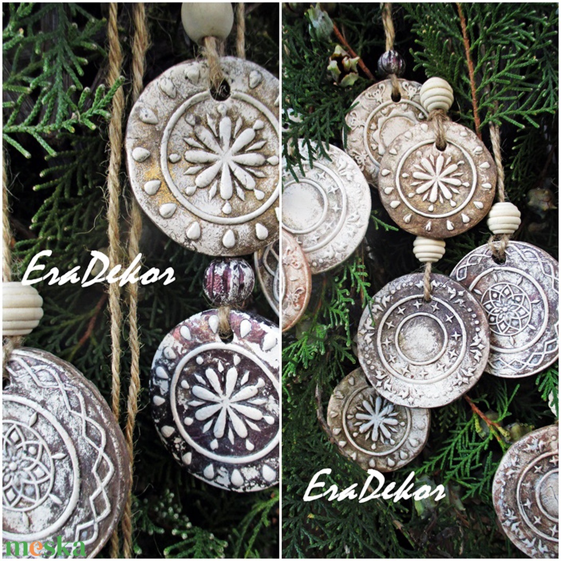 Rusztikus karácsonyfadíszek 10db - karácsony - karácsonyi lakásdekoráció - karácsonyfadíszek - Meska.hu Rusztikus karácsonyfadíszek 10db - karácsony - karácsonyi lakásdekoráció - karácsonyfadíszek - Meska.hu