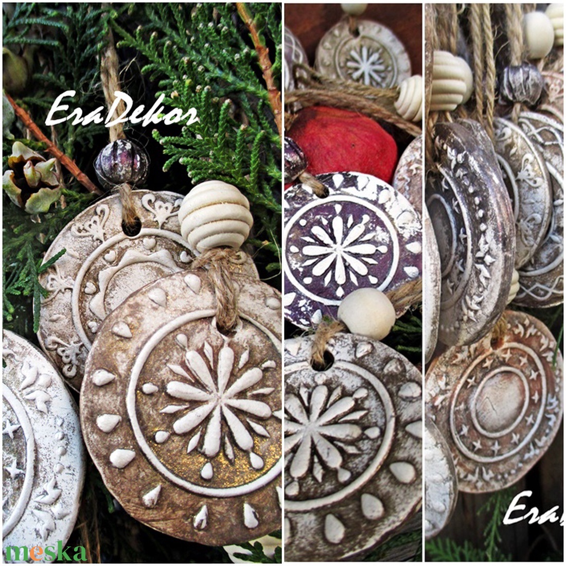 Rusztikus karácsonyfadíszek 10db - karácsony - karácsonyi lakásdekoráció - karácsonyfadíszek - Meska.hu Rusztikus karácsonyfadíszek 10db - karácsony - karácsonyi lakásdekoráció - karácsonyfadíszek - Meska.hu