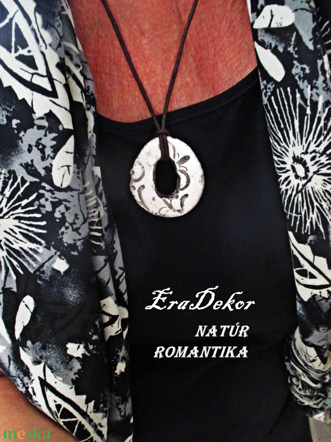 Kreatív fantázia nyaklánc   - ékszer - nyaklánc - medálos nyaklánc - Meska.hu