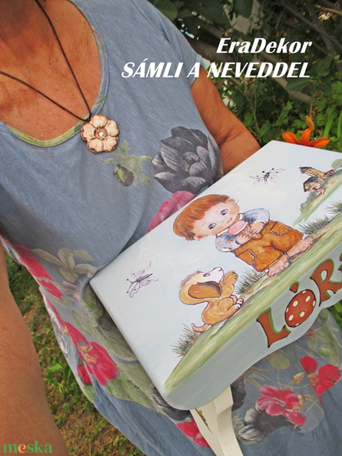 A fagyis kisfiú és a kutyája - játék & sport - keresztelőajándékok - Meska.hu