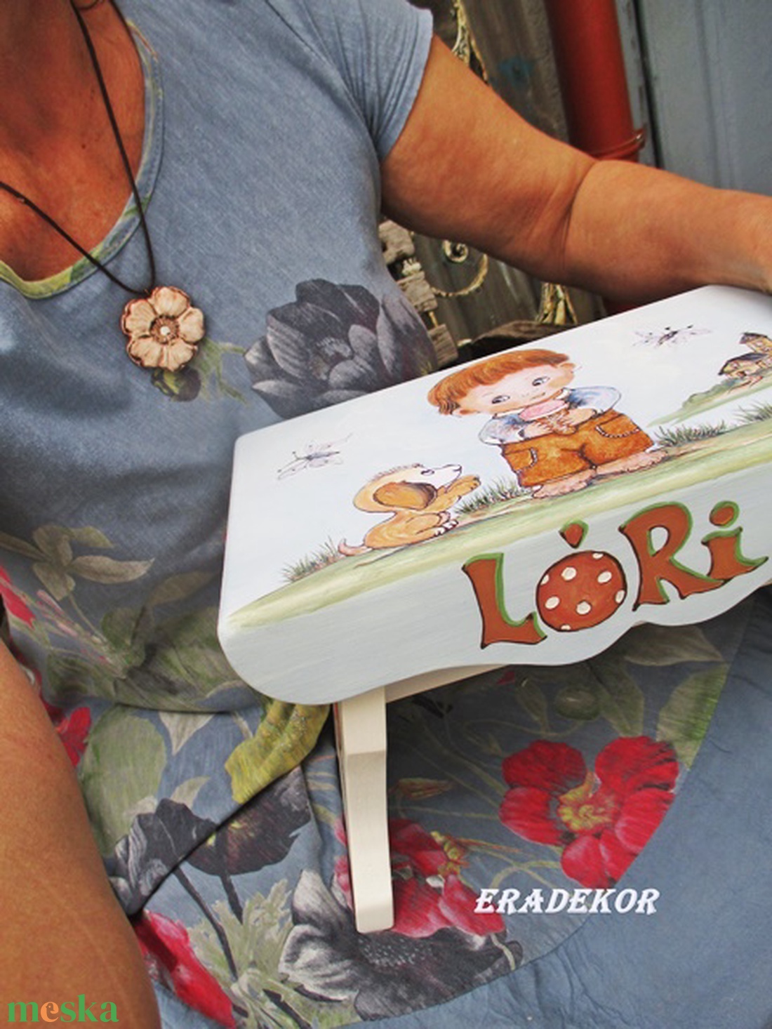 A fagyis kisfiú és a kutyája - játék & sport - keresztelőajándékok - Meska.hu