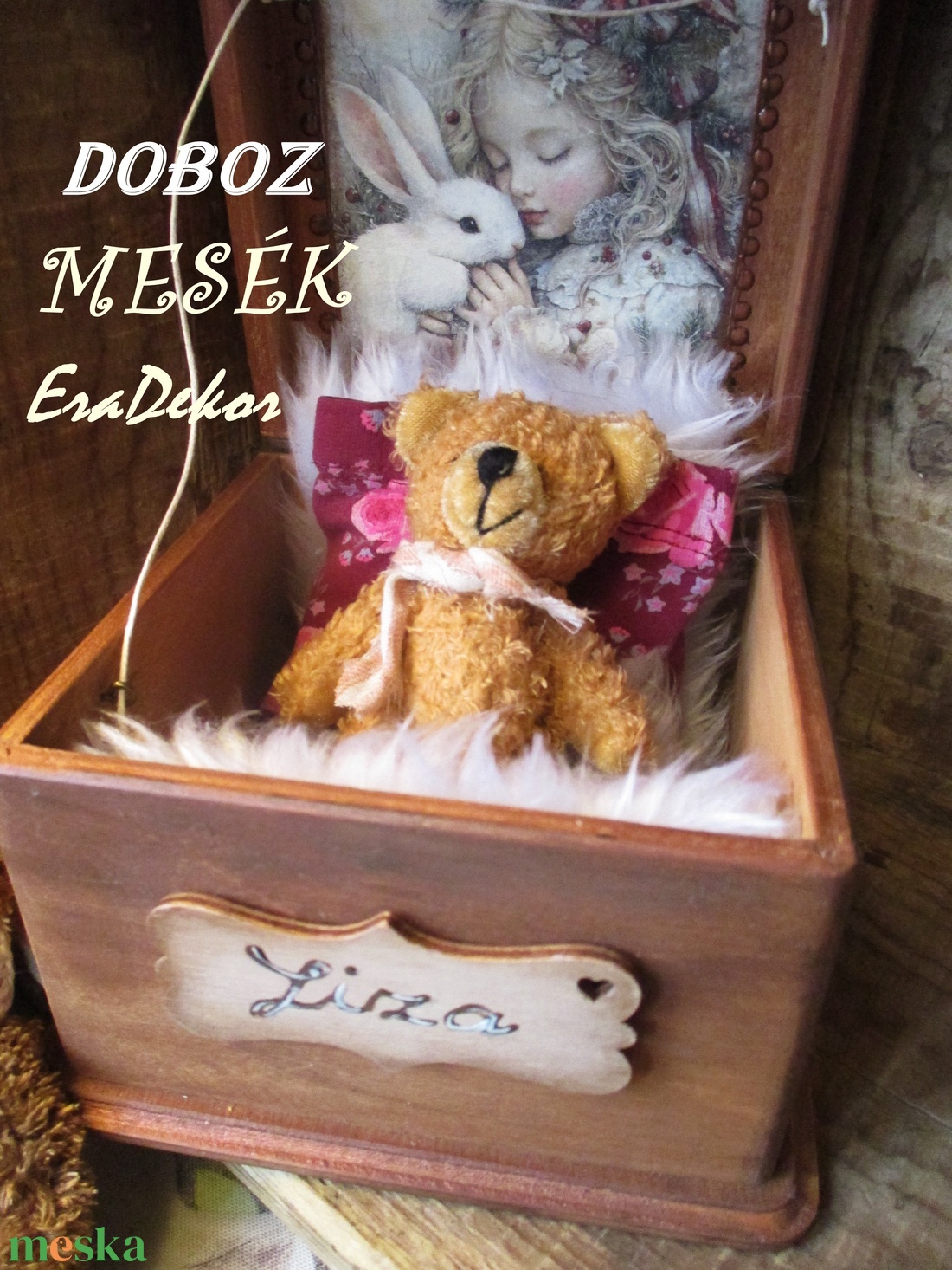Dobozmesék a neveddel - játék & sport - baba & babaház - babaház - Meska.hu