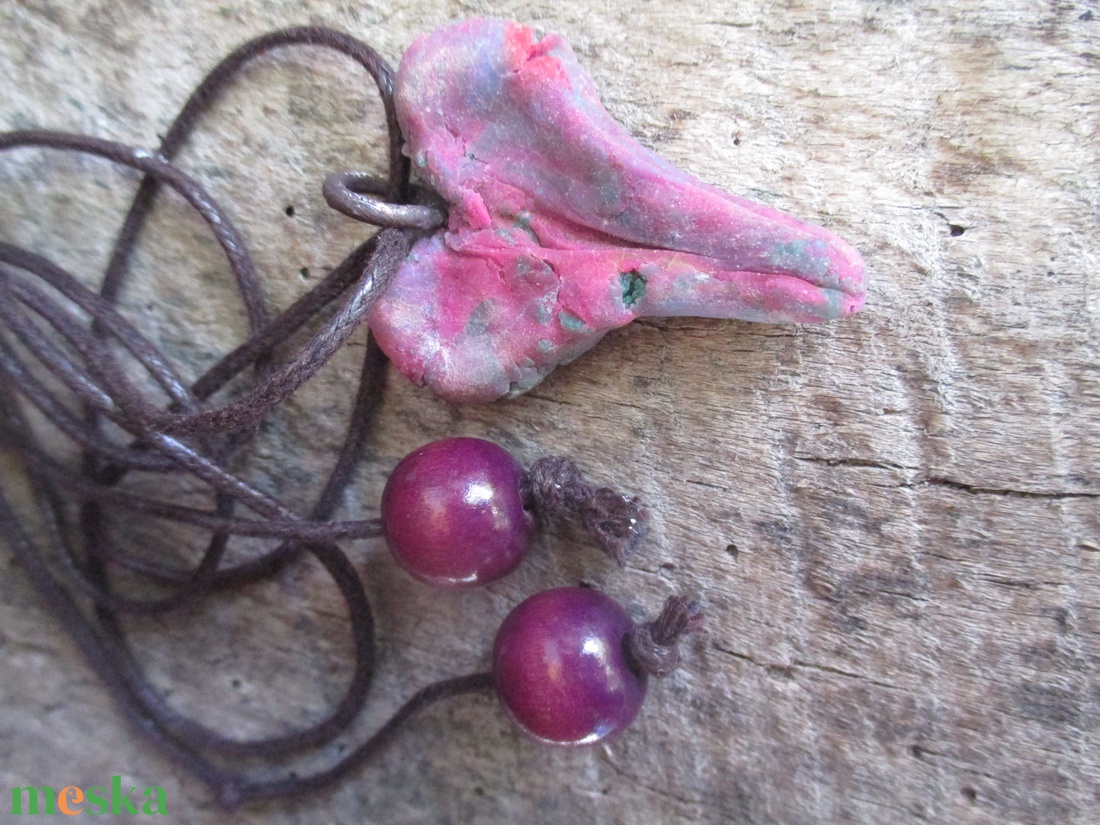 Szív küldi, szívnek, szívesen - ékszer - nyaklánc - medálos nyaklánc - Meska.hu