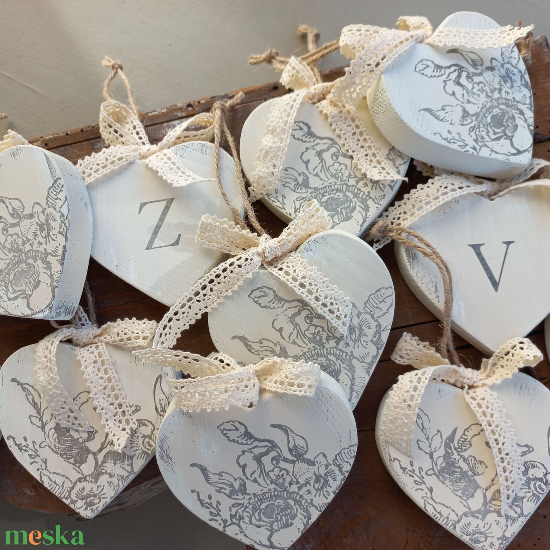 Én a szívemet adum neked - otthon & életmód - dekoráció - ajtó- és ablak dekoráció - ablakdísz - Meska.hu