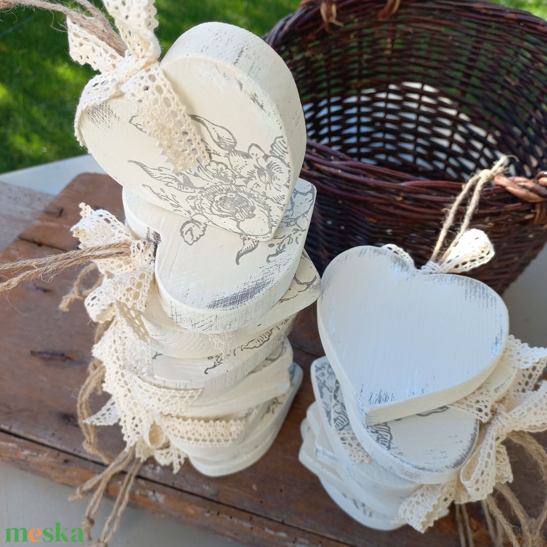 Én a szívemet adum neked - otthon & életmód - dekoráció - ajtó- és ablak dekoráció - ablakdísz - Meska.hu