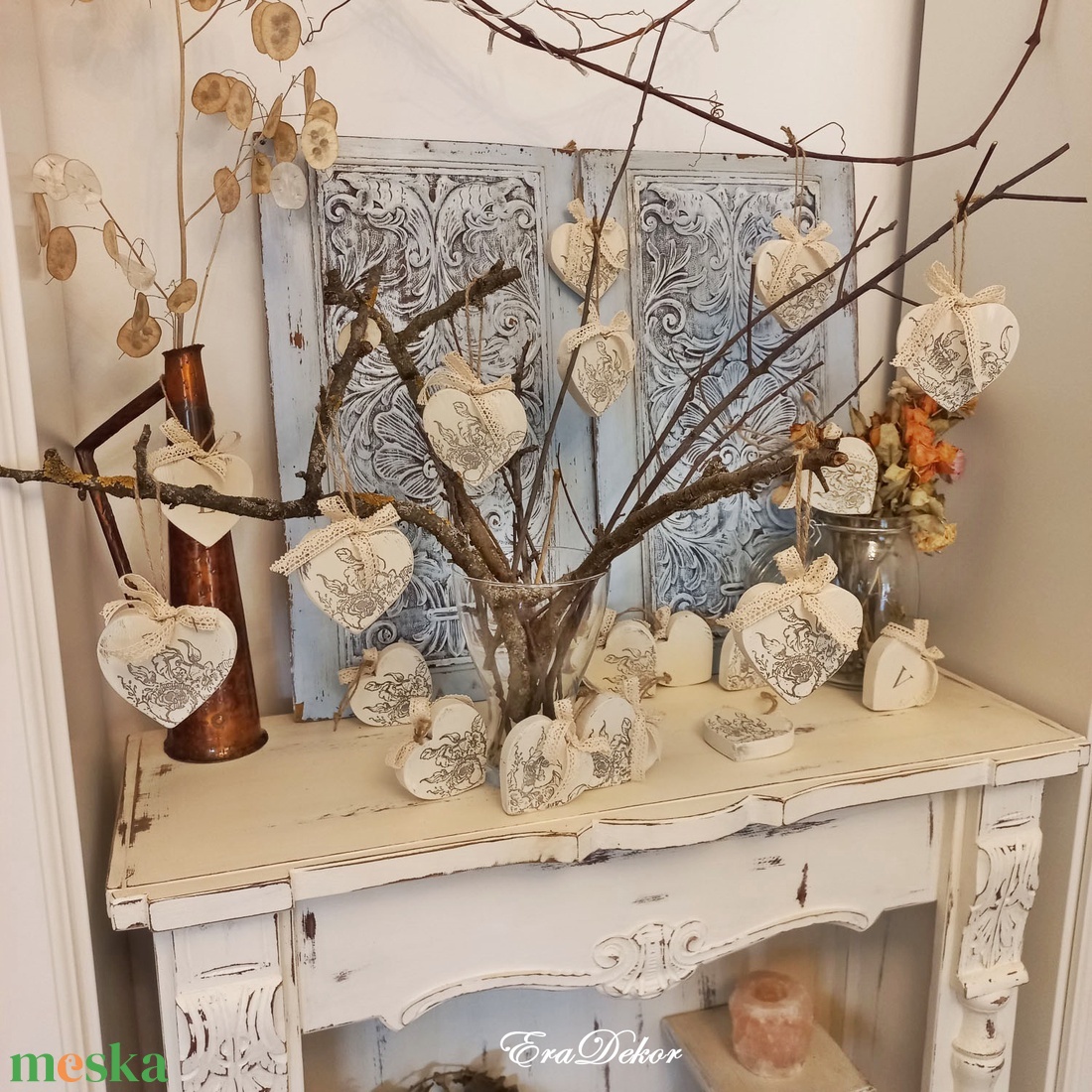 Én a szívemet adum neked - otthon & életmód - dekoráció - ajtó- és ablak dekoráció - ablakdísz - Meska.hu