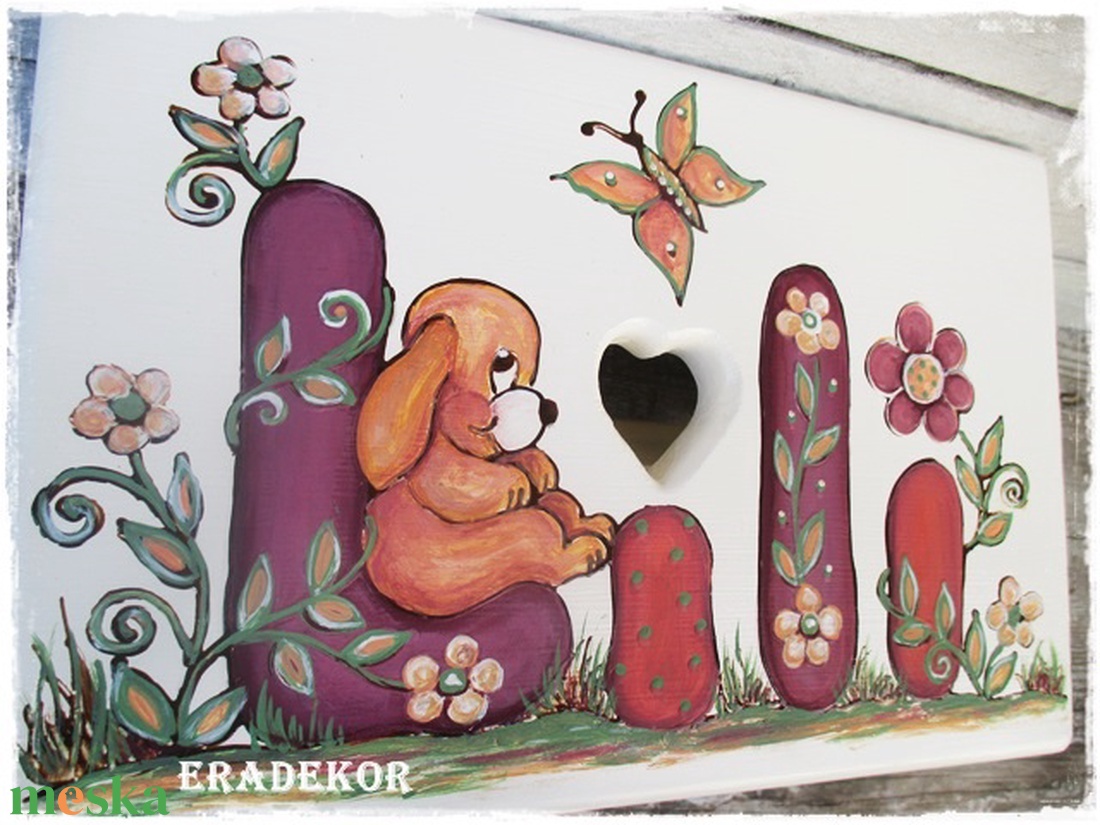 Kutyusos mese ajándék kislánynak keresztelőre - otthon & életmód - bútor - szék & fotel - Meska.hu