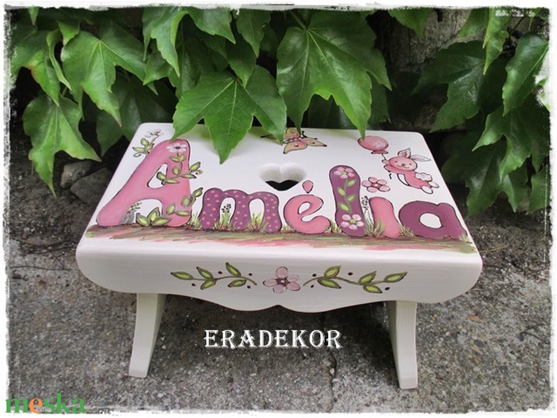 Festett sámli, ajándék kislánynak keresztelőre - baba - mama - keresztelő kellékek - keresztelőajándékok - Meska.hu