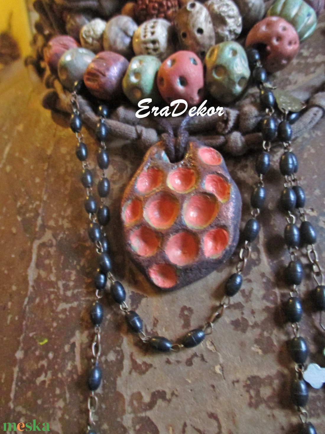 Lazac szerelem nyaklánc - ékszer - nyaklánc - medálos nyaklánc - Meska.hu