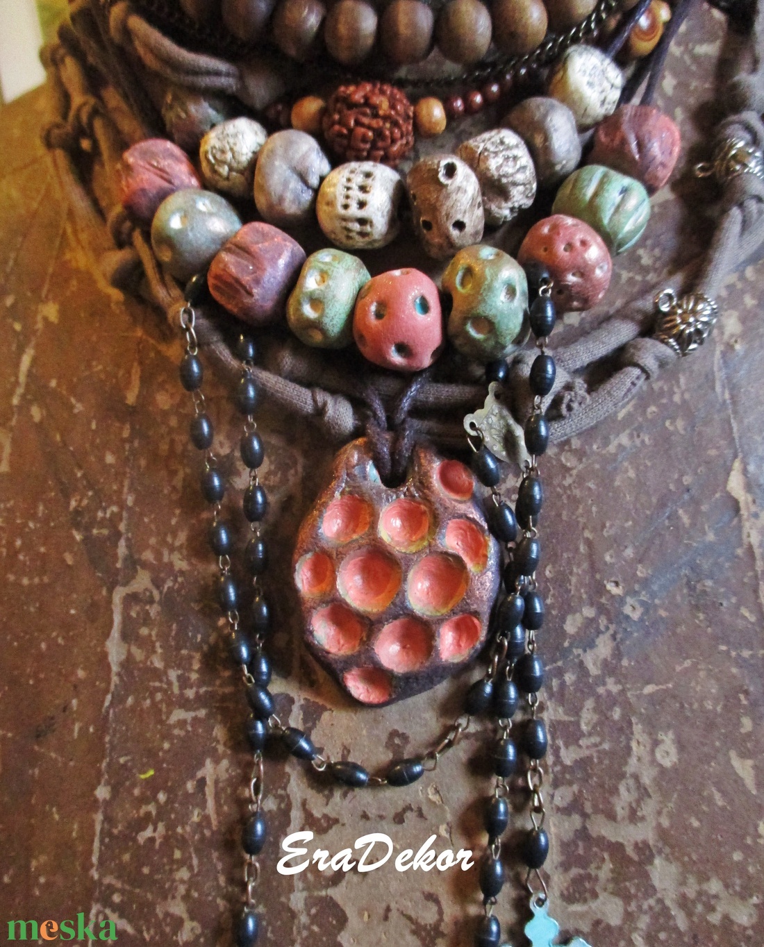 Lazac szerelem nyaklánc - ékszer - nyaklánc - medálos nyaklánc - Meska.hu