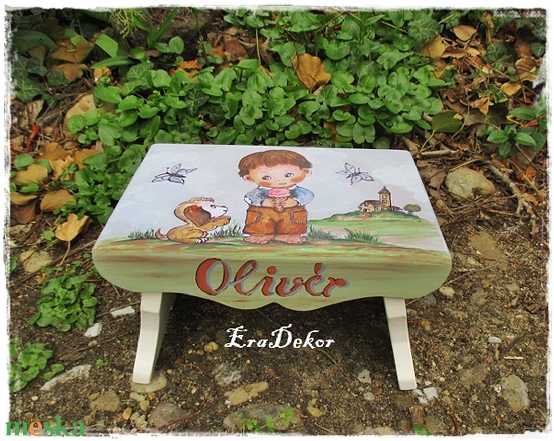 Mesés sámli a neveddel  keresztelőre - baba - mama - babalátogató ajándékcsomag - Meska.hu