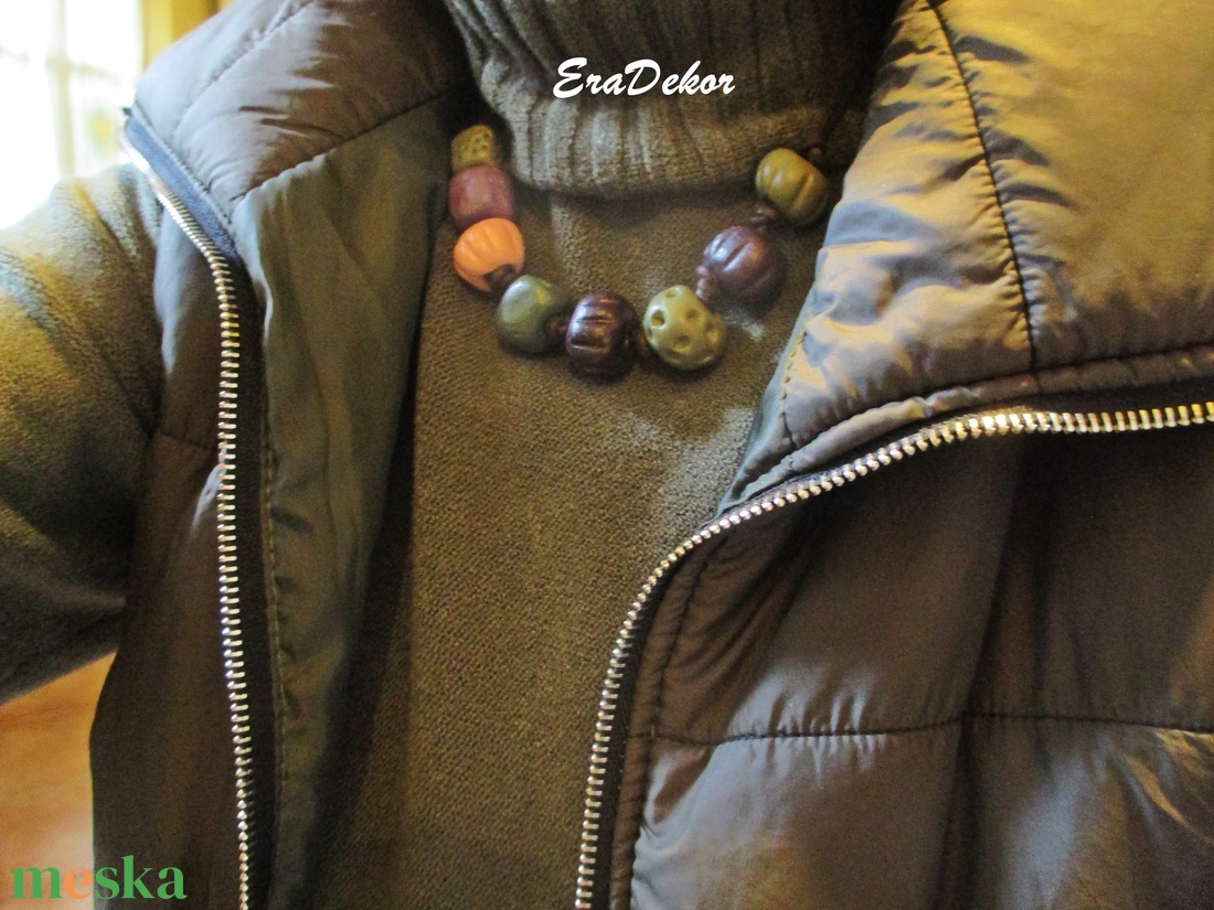 Rusztikus bohém,  fantázia nyaklánc - ékszer - nyaklánc - medálos nyaklánc - Meska.hu